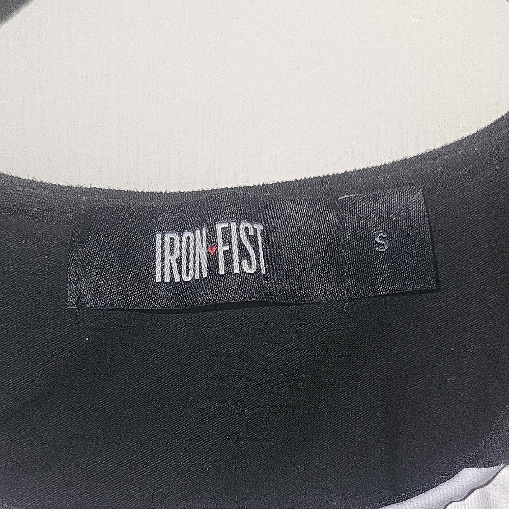 Iron Fist Black and White Skeleton Tank - Picture 2 of 3